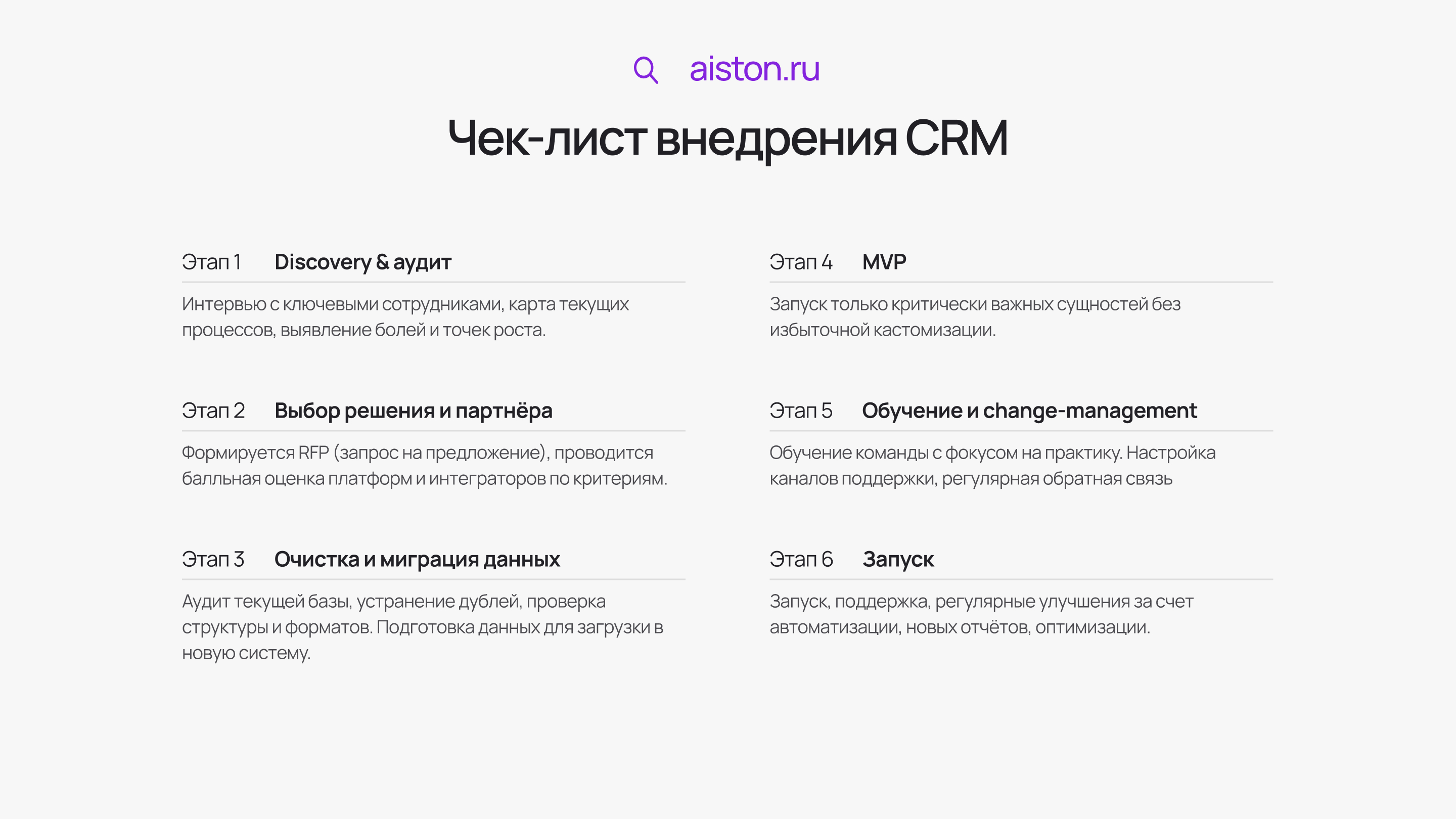 ошибка CRM