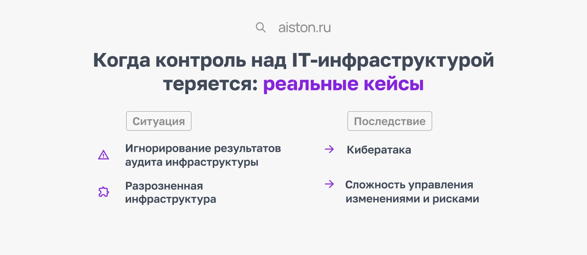 кейсы управляемость ИТ-инфраструктурой